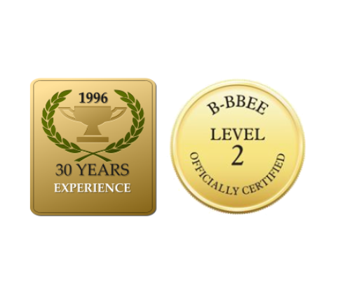 years of service and B-BBEE level 2